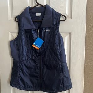 Dark Blue L Columbia Vest